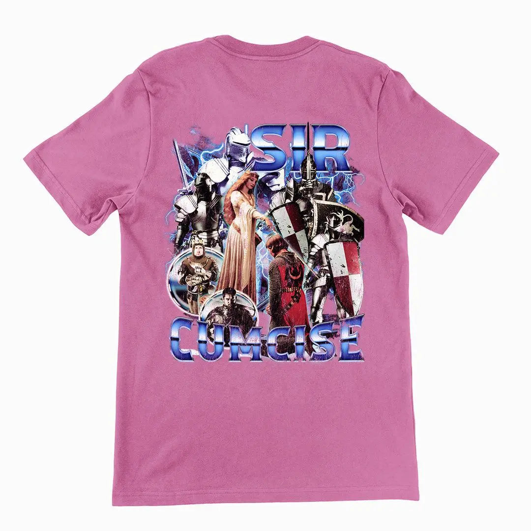 Sir Cumcise t-shirt (backprint) - Orbital Clothing