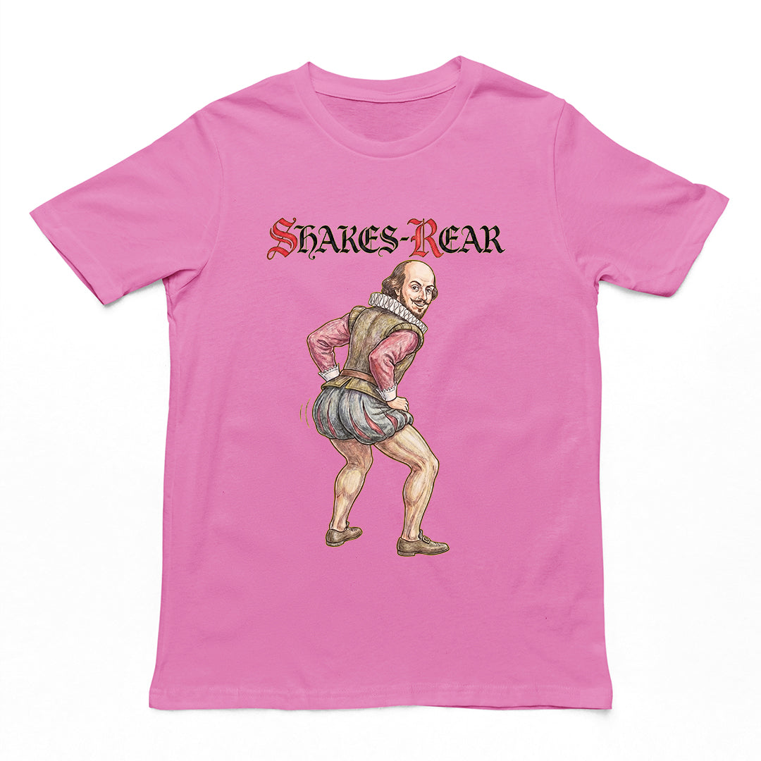 Shakes-Rear (William Shakesrear) T-Shirt Orbital Clothing