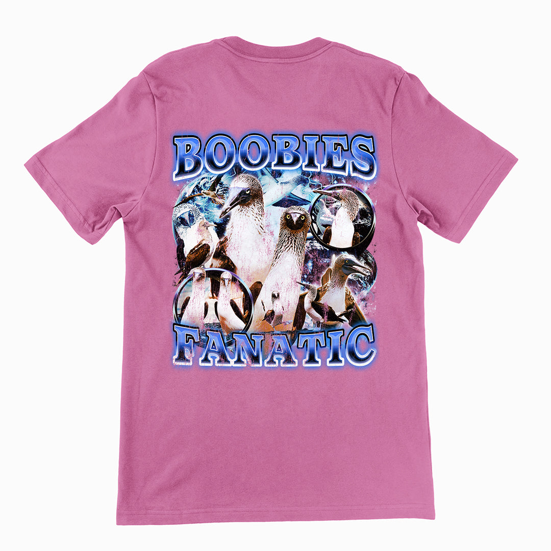 Boobies Fanatic t-shirt (backprint)