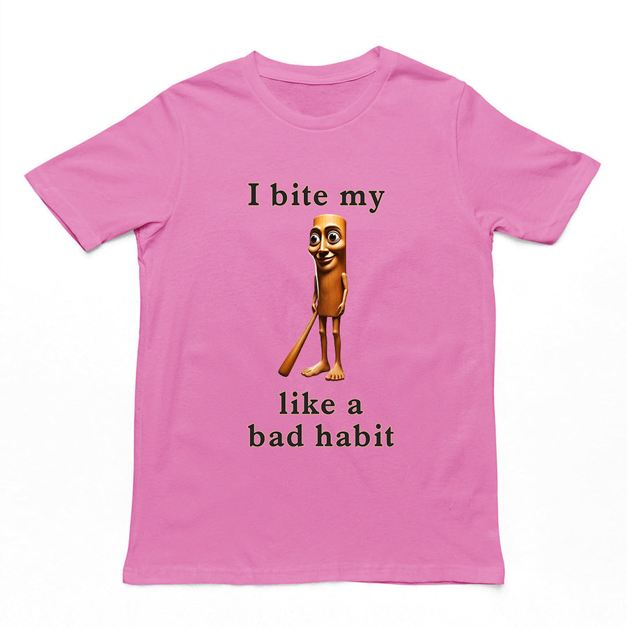 I bite my Tung like a bad habit T-Shirt Orbital Clothing