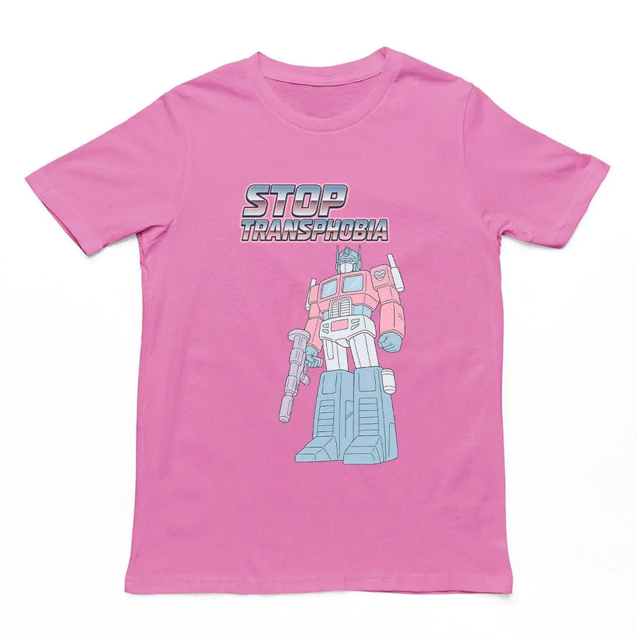 Stop Transphobia T-Shirt - Orbital Clothing
