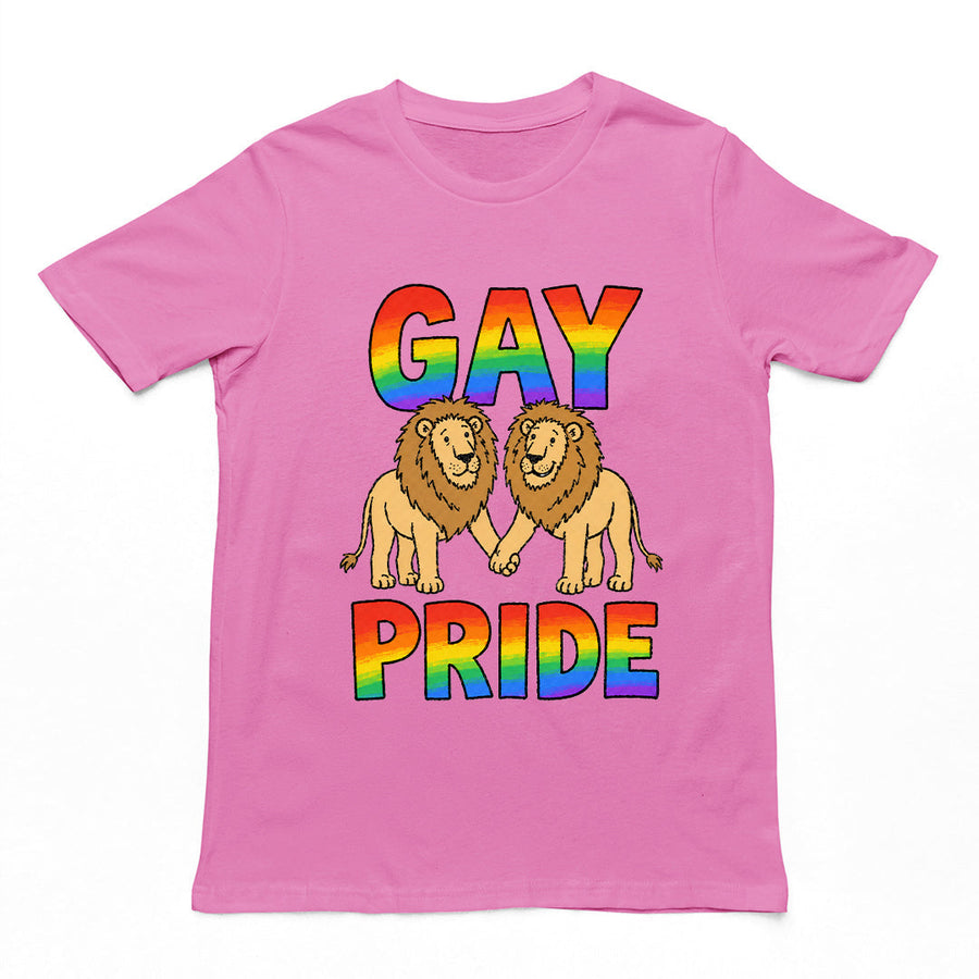 Gay Pride (lions) T-Shirt Orbital Clothing