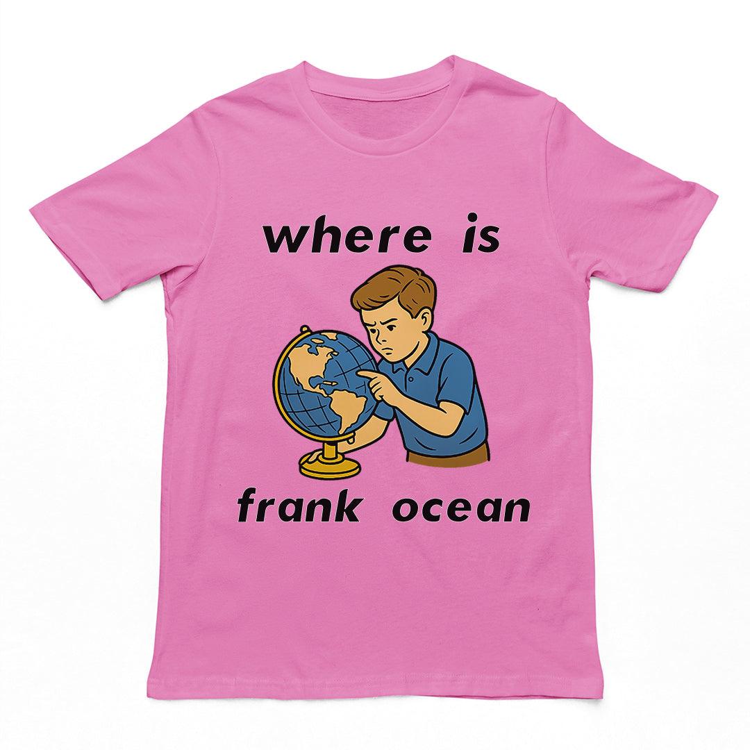 Where is Frank Ocean T-Shirt - Orbital Clothing
