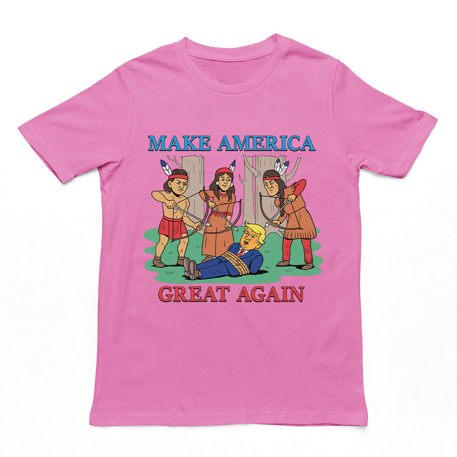 Make America Great Again (Native Americans) T-Shirt Orbital Clothing
