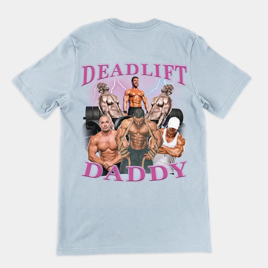 Deadlift Daddy t-shirt (backprint) - Orbital Clothing