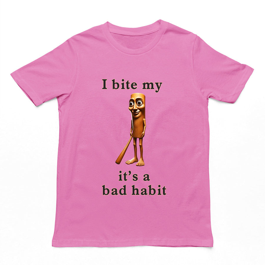 I bite my Tung like a bad habit T-Shirt Orbital Clothing