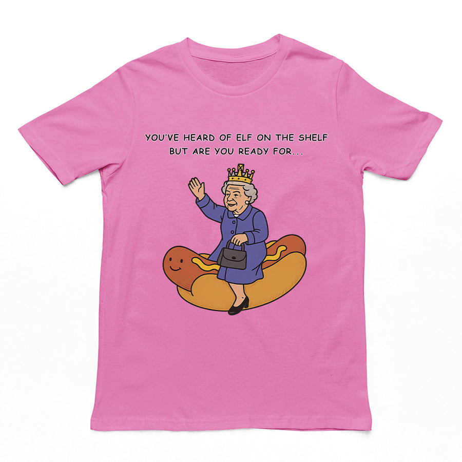 You've heard of elf on the shelf but are you ready for Lizzy on the Glizzy T-Shirt Orbital Clothing