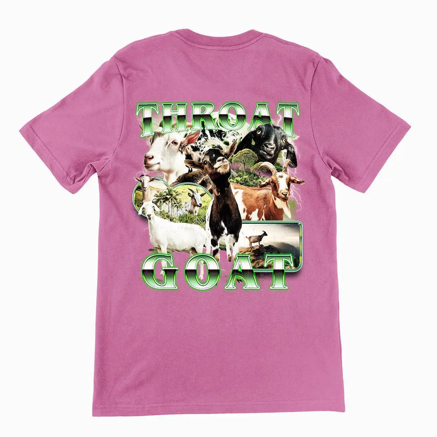 Throat Goat t-shirt (backprint) - Orbital Clothing