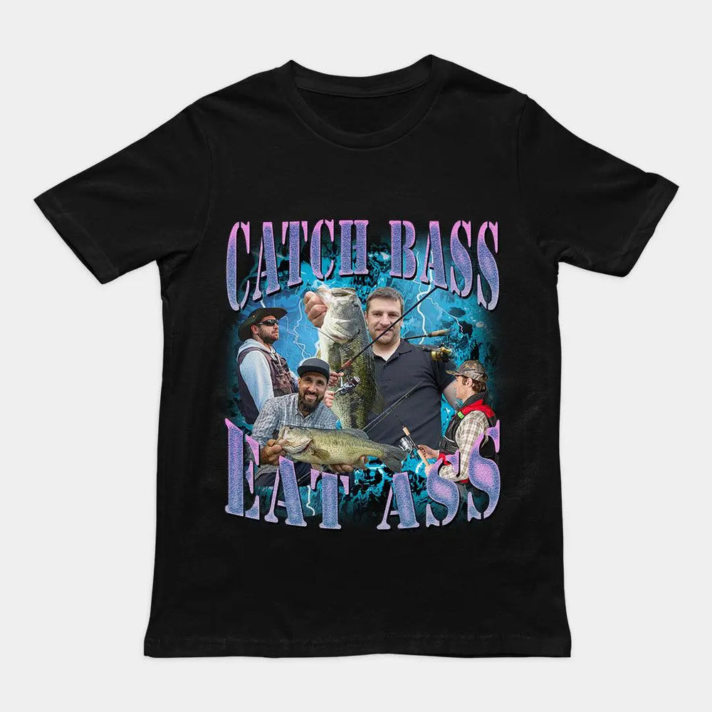 Catch Bass East Ass t-shirt - Orbital Clothing