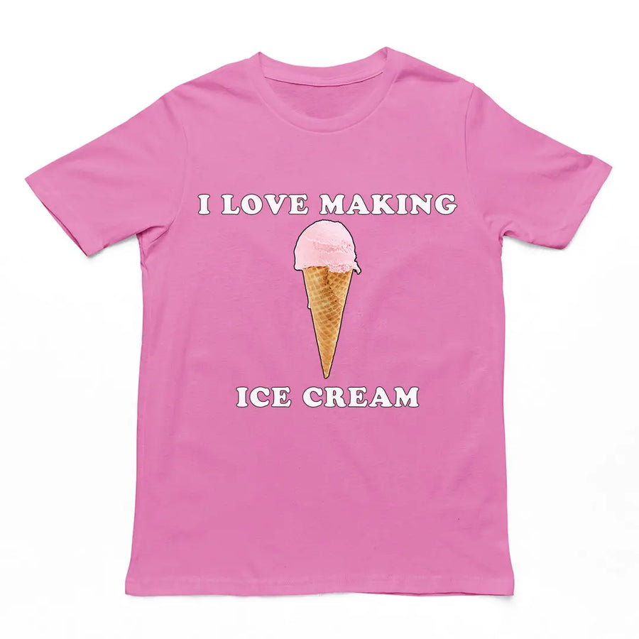 I love making ice cream T-Shirt Orbital Clothing