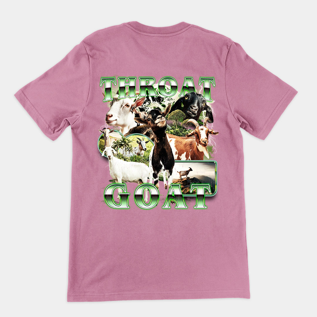 Throat Goat t-shirt (backprint)