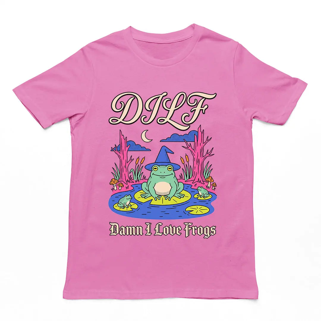 DILF (Damn I Love Frogs) T-Shirt Orbital Clothing