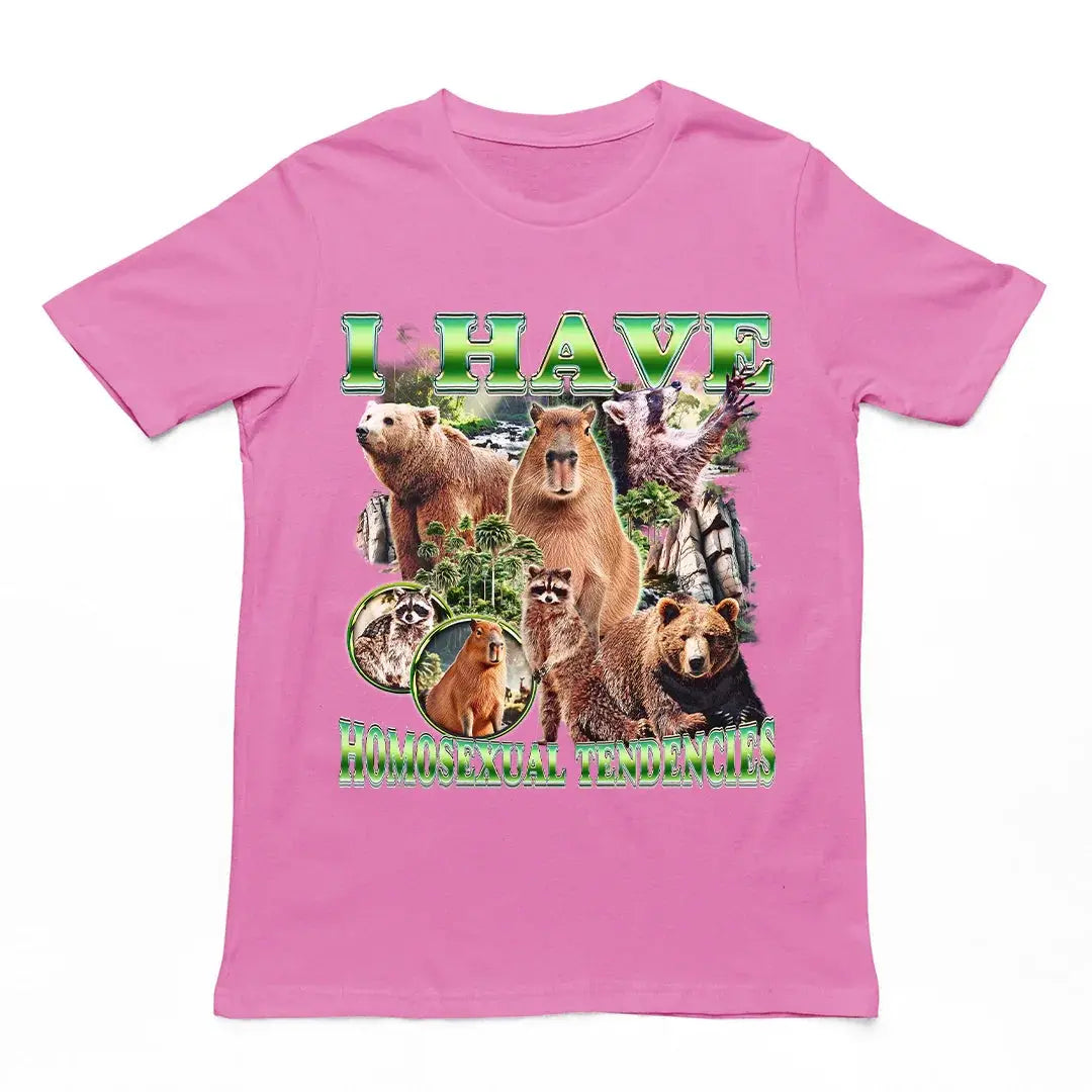 I have homosexual tendencies T-Shirt - Orbital Clothing