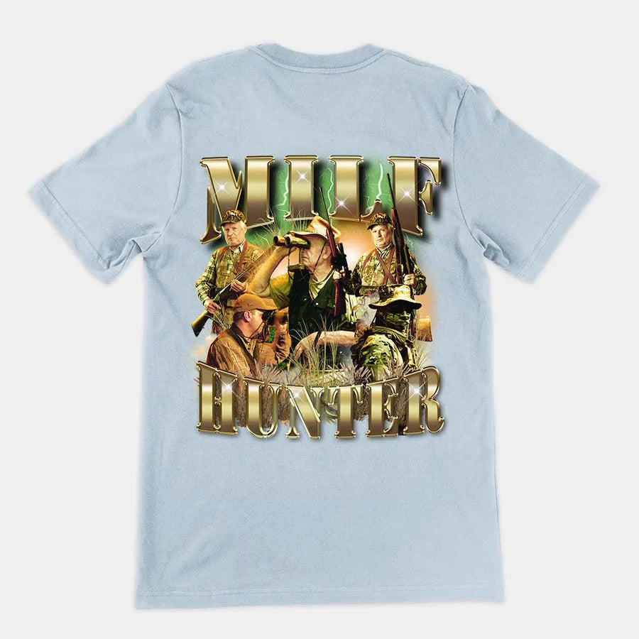 Milf Hunter t-shirt (backprint) - Orbital Clothing