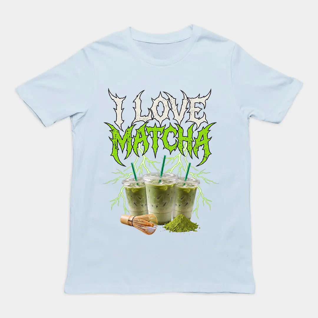 I love Matcha T-Shirt Orbital Clothing
