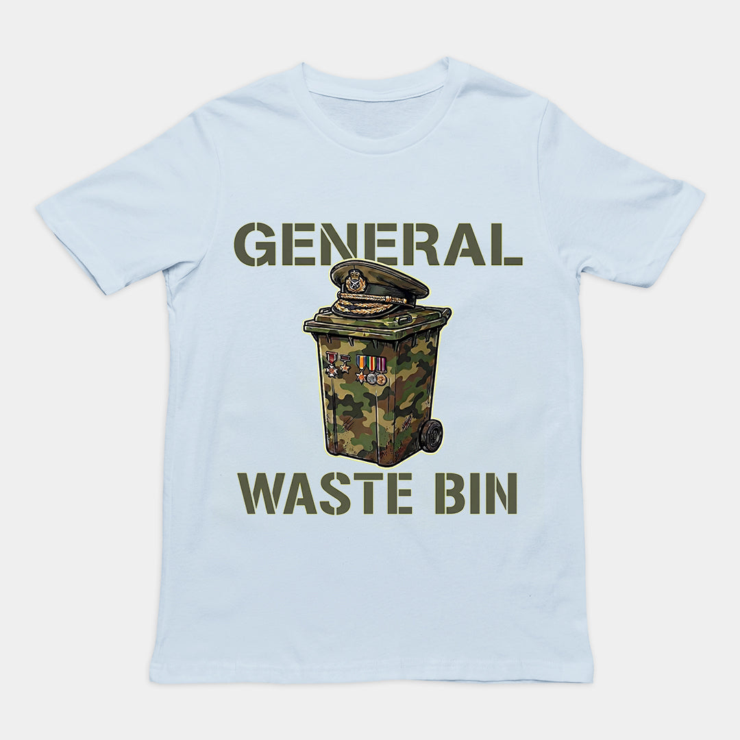 General Waste Bin T-Shirt Orbital Clothing