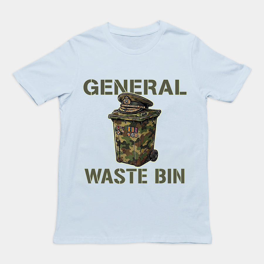 General Waste Bin T-Shirt Orbital Clothing