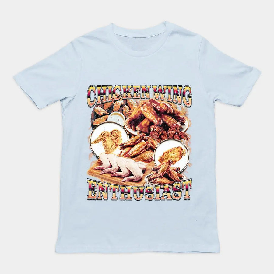 Chicken Wing Enthusiast t-shirt - Orbital Clothing