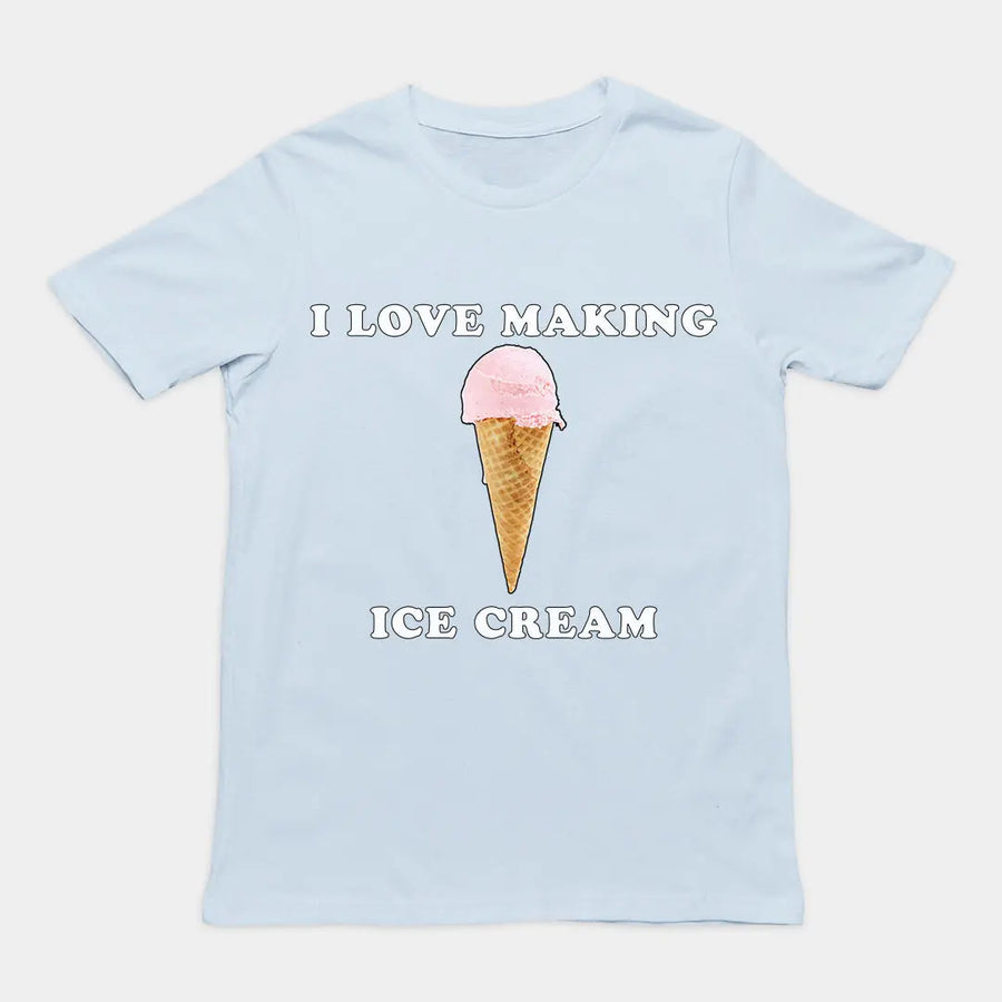 I love making ice cream T-Shirt Orbital Clothing