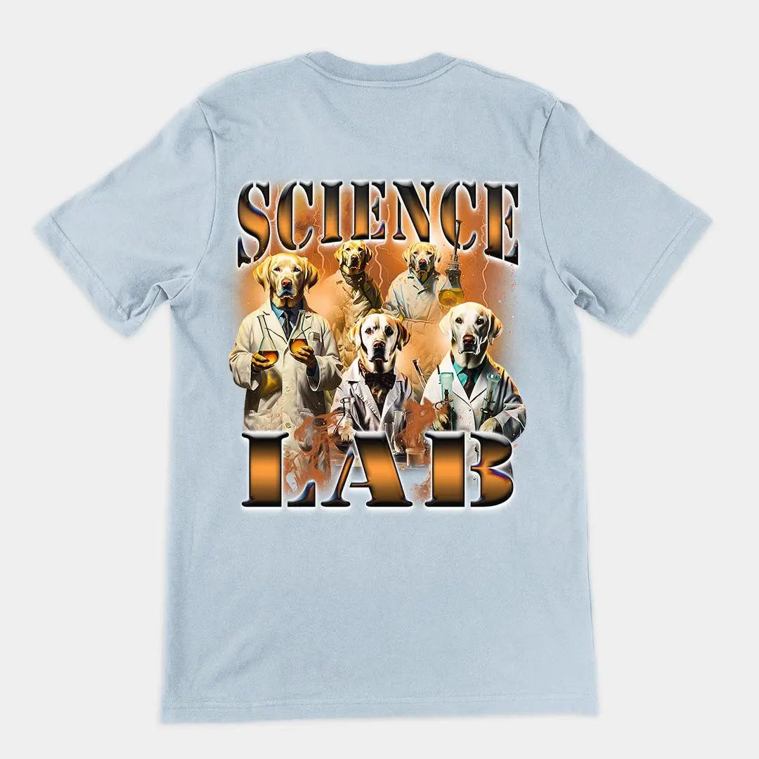 Science Lab t-shirt (backprint) - Orbital Clothing