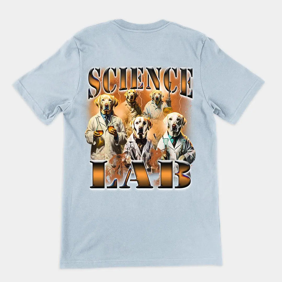 Science Lab t-shirt (backprint) - Orbital Clothing