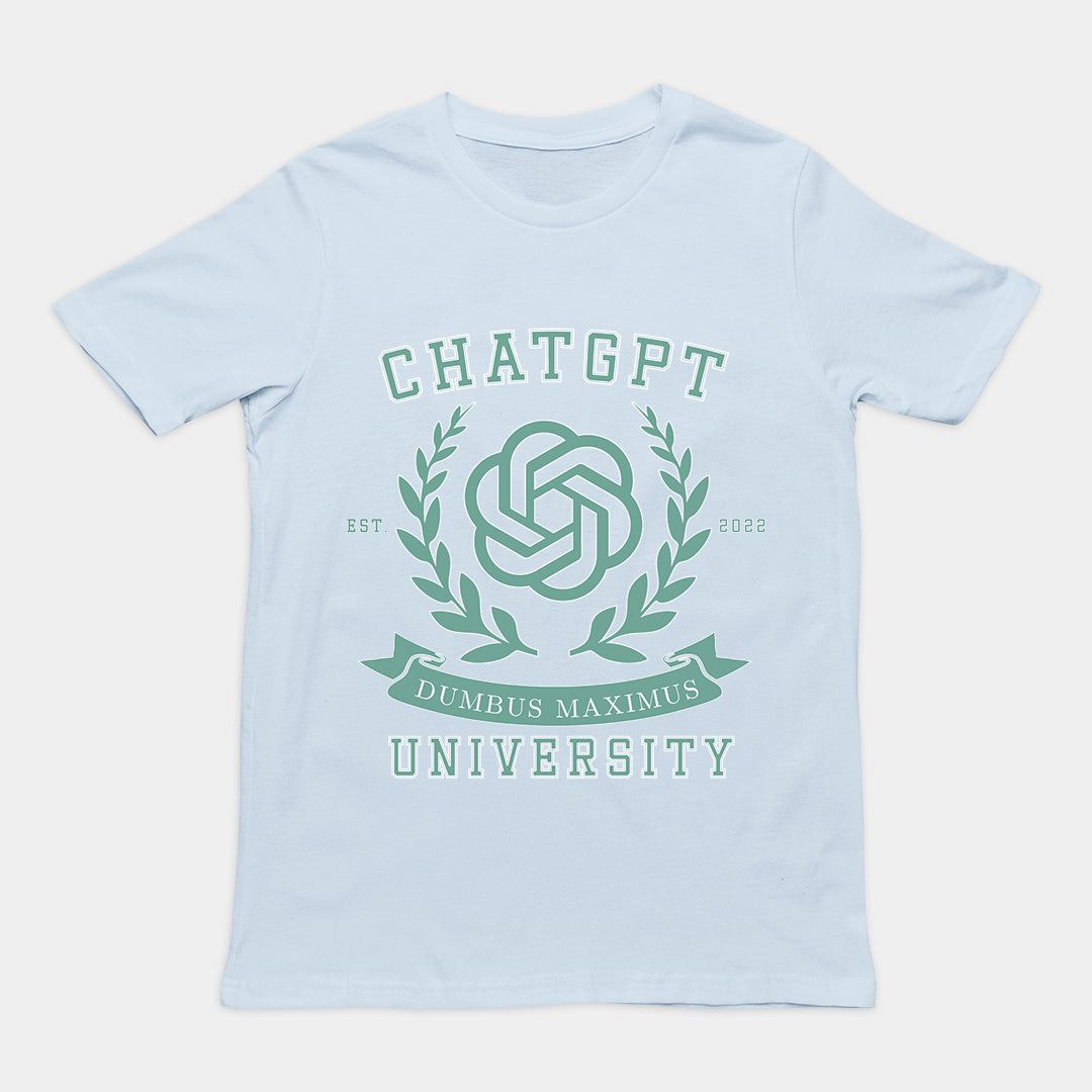 Chat GPT University t-shirt