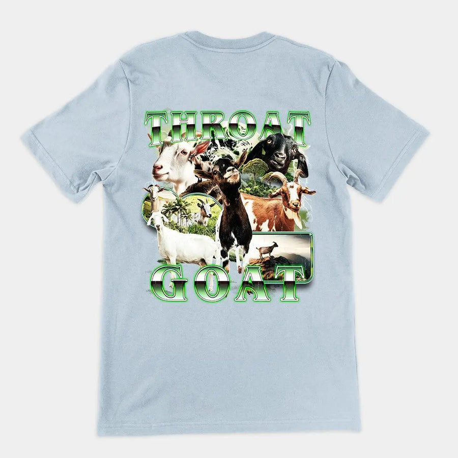 Throat Goat t-shirt (backprint) - Orbital Clothing
