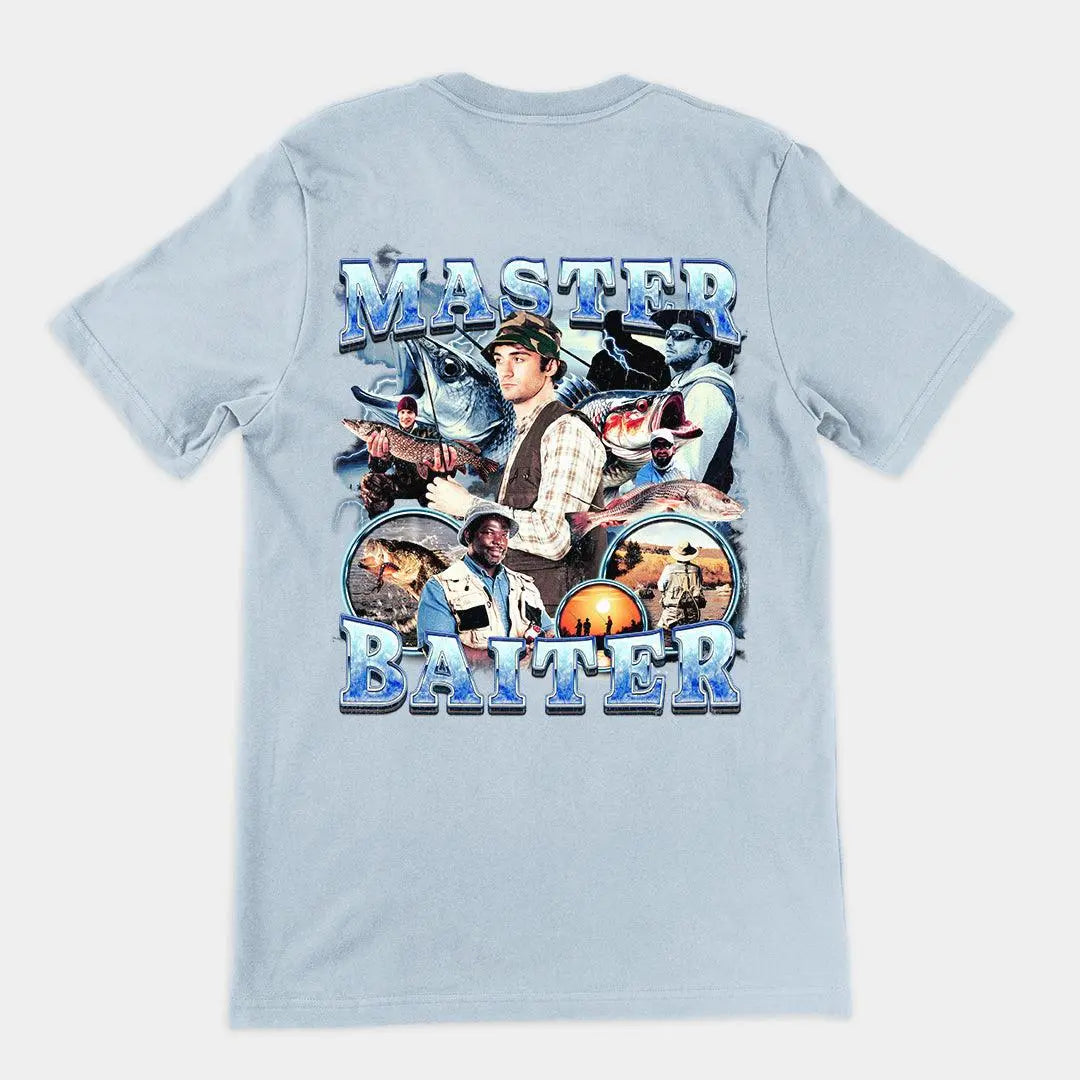 Master Baiter (Updated Design!) t-shirt (backprint) - Orbital Clothing