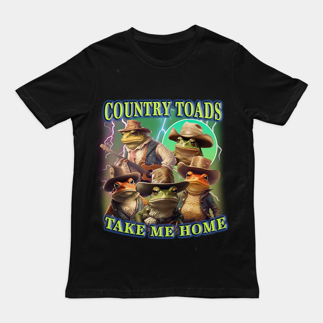 Country Toads Take Me Home t-shirt