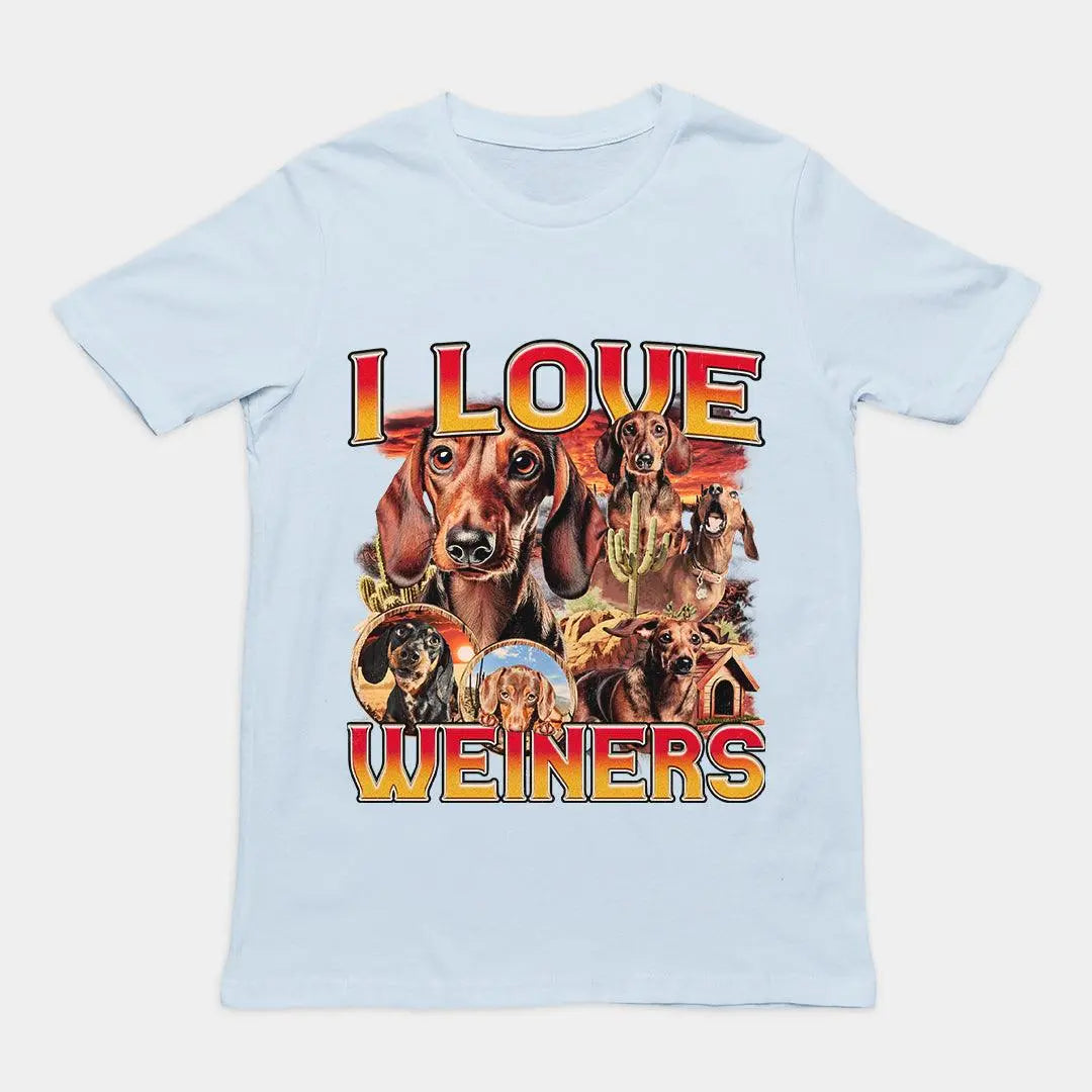 I Love Weiners T-Shirt - Orbital Clothing