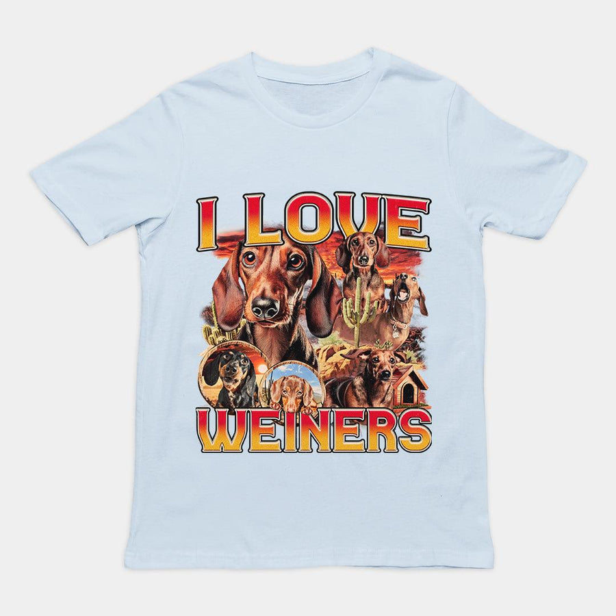 I Love Weiners T-Shirt - Orbital Clothing