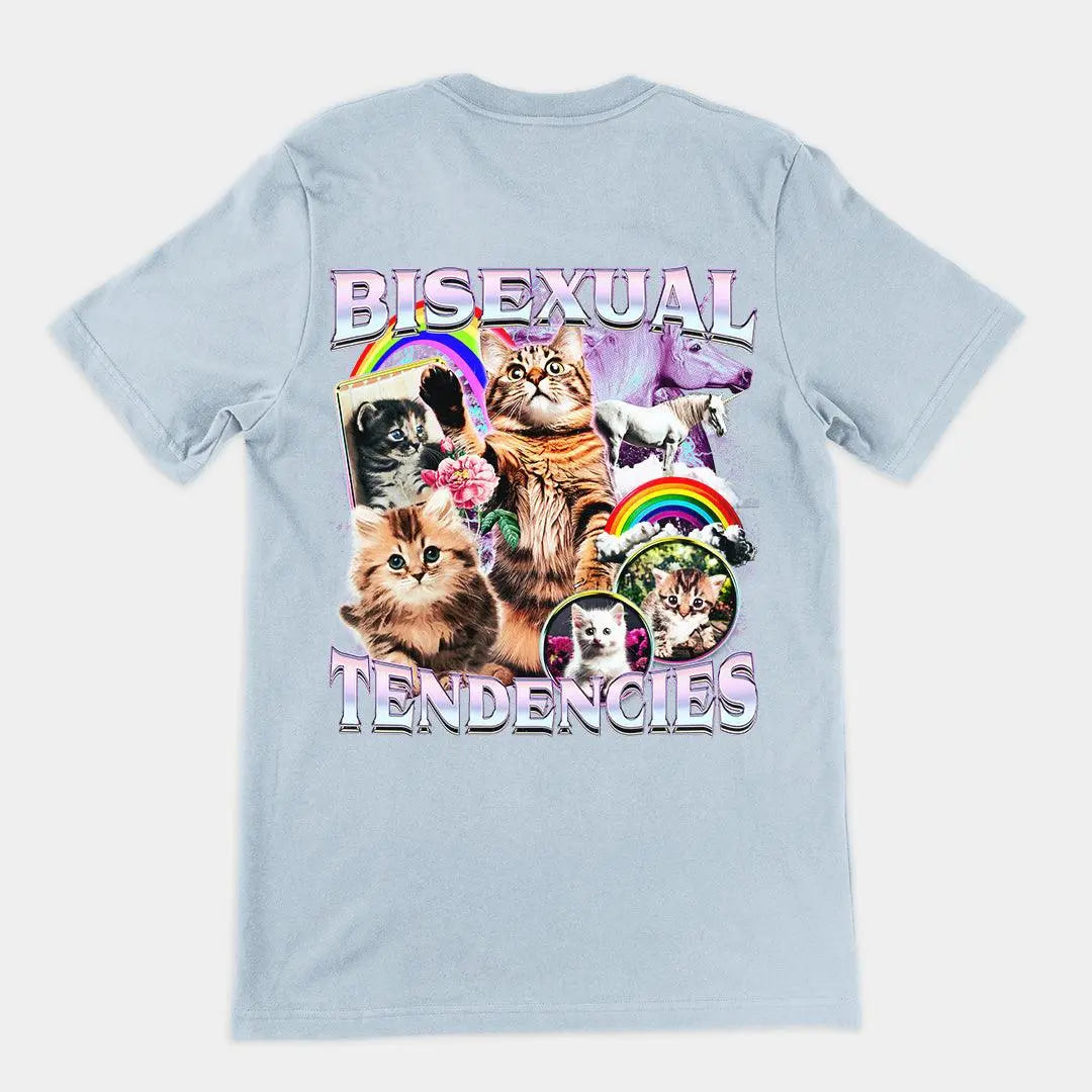 Bisexual Tendencies t-shirt (backprint) - Orbital Clothing