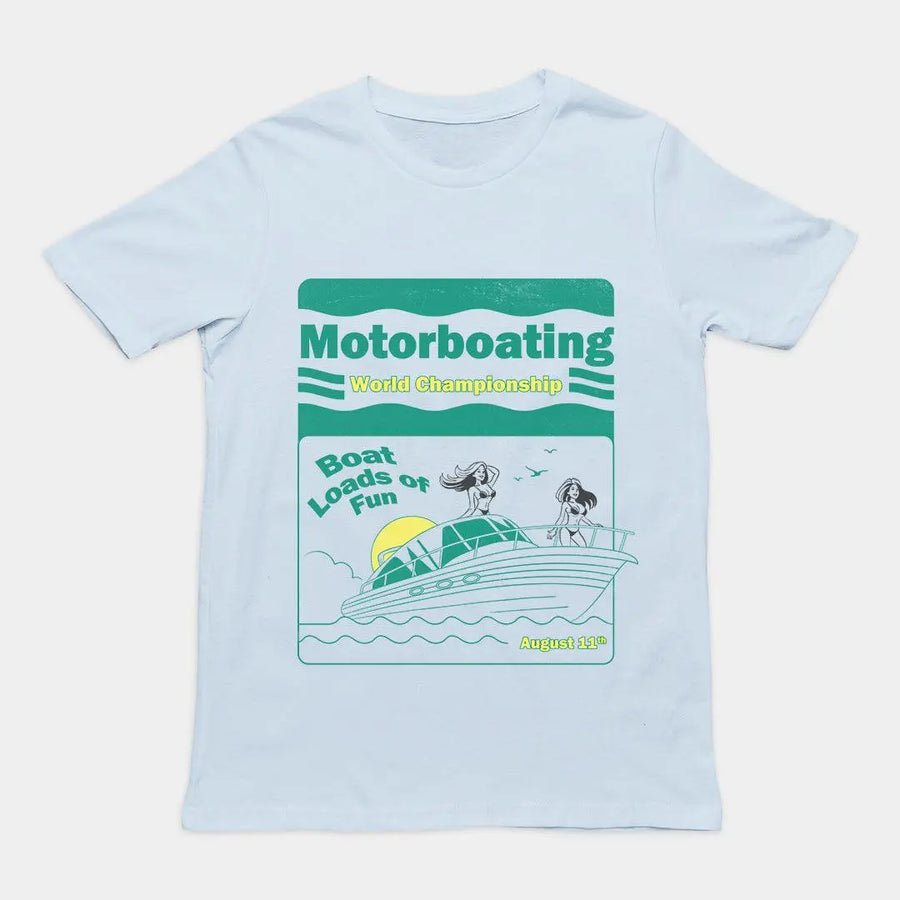 Motorboating World Championship T-shirt - Orbital Clothing