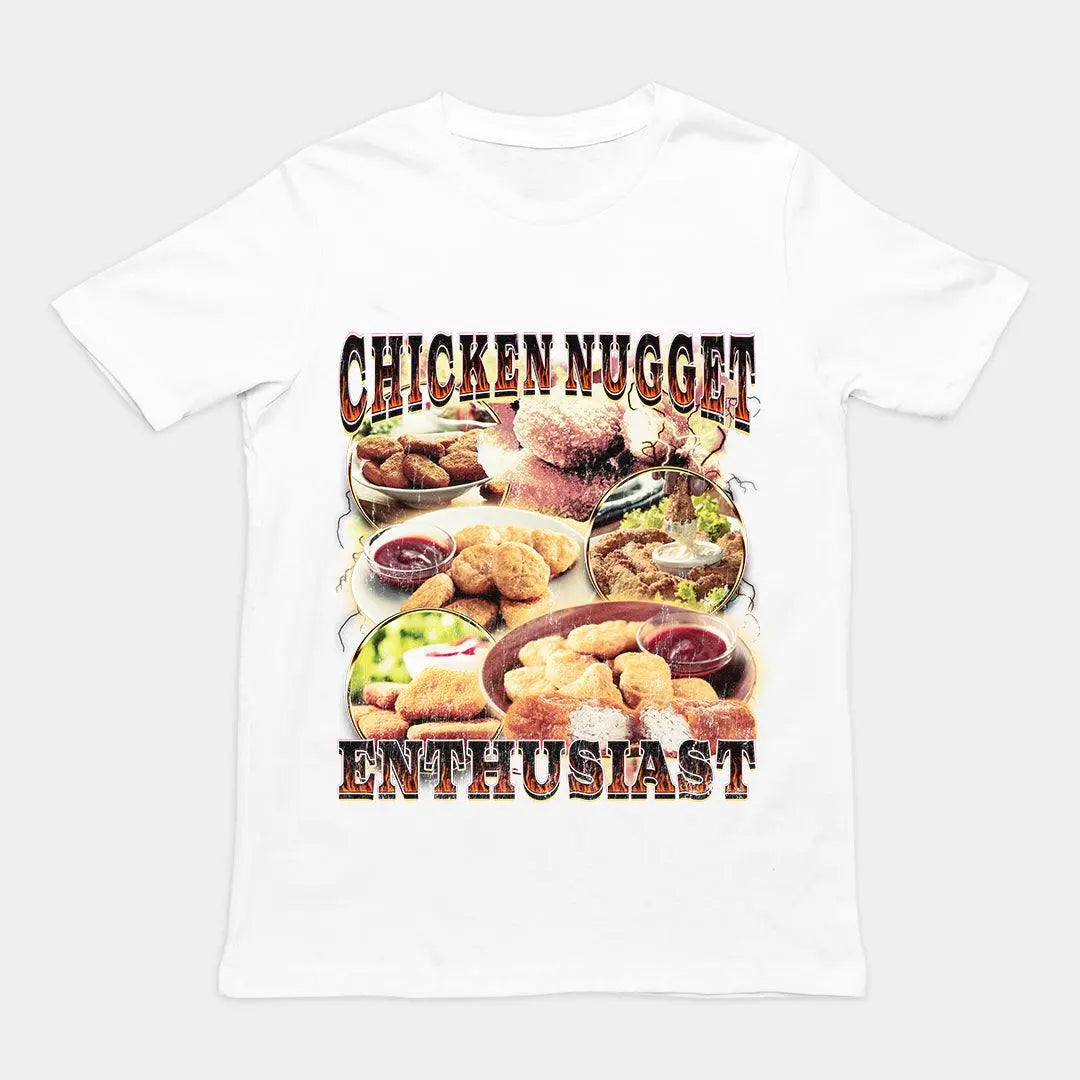 Chicken Nugget Enthusiast t-shirt - Orbital Clothing