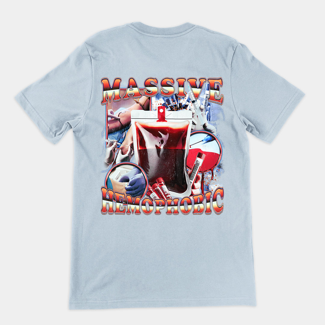 Massive Hemophobic t-shirt (backprint)