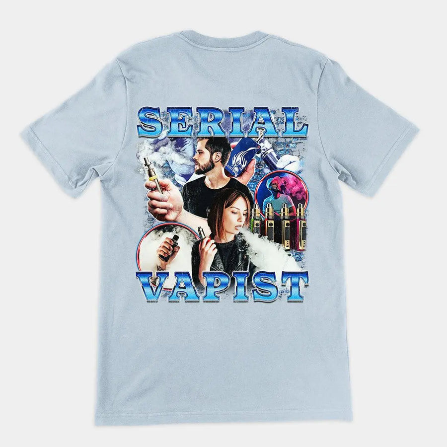 Serial Vapist t-shirt (backprint) - Orbital Clothing