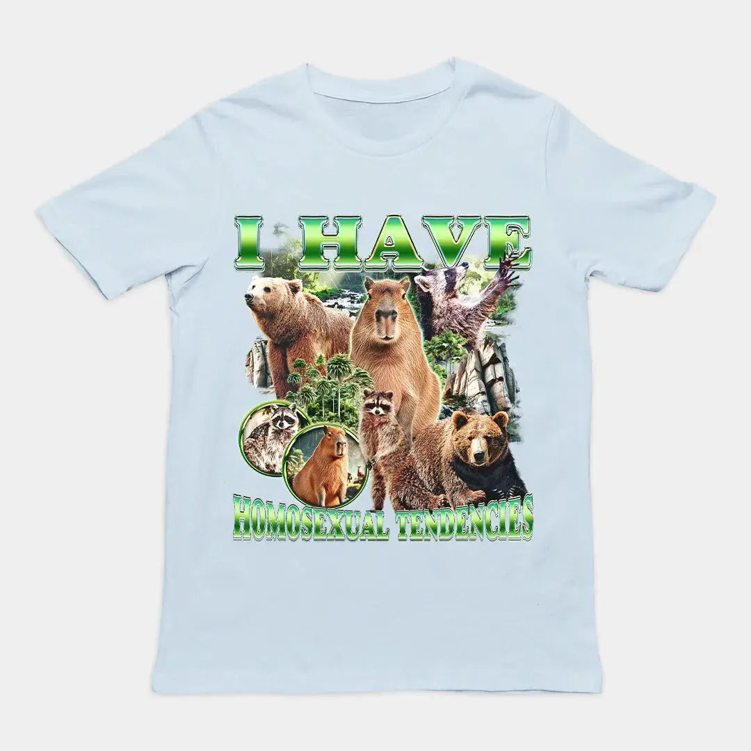 I have homosexual tendencies T-Shirt - Orbital Clothing