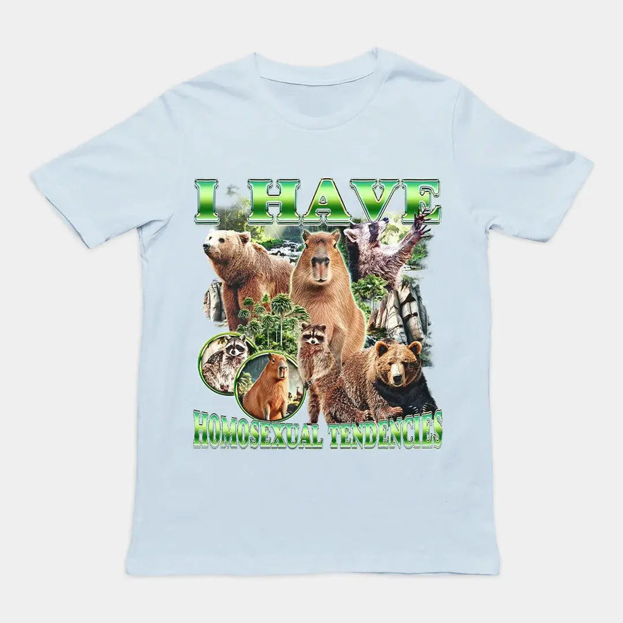 I have homosexual tendencies T-Shirt - Orbital Clothing
