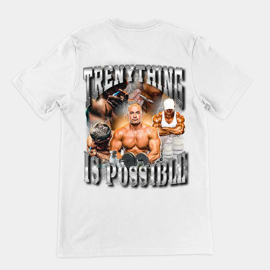 Trenything is Possible t-shirt (backprint) - Orbital Clothing