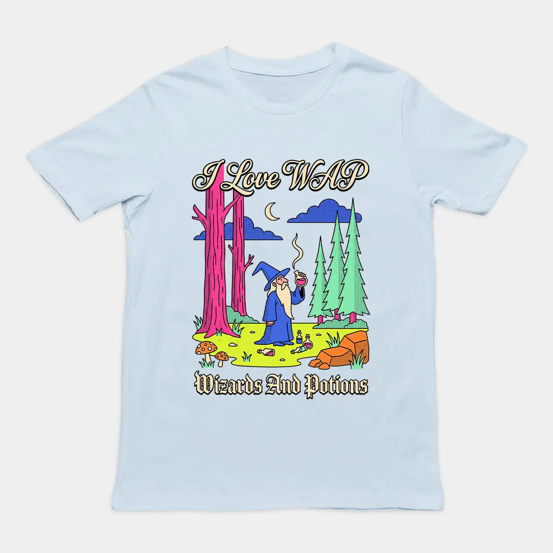 I Love WAP (Wizards And Potions) T-Shirt Orbital Clothing