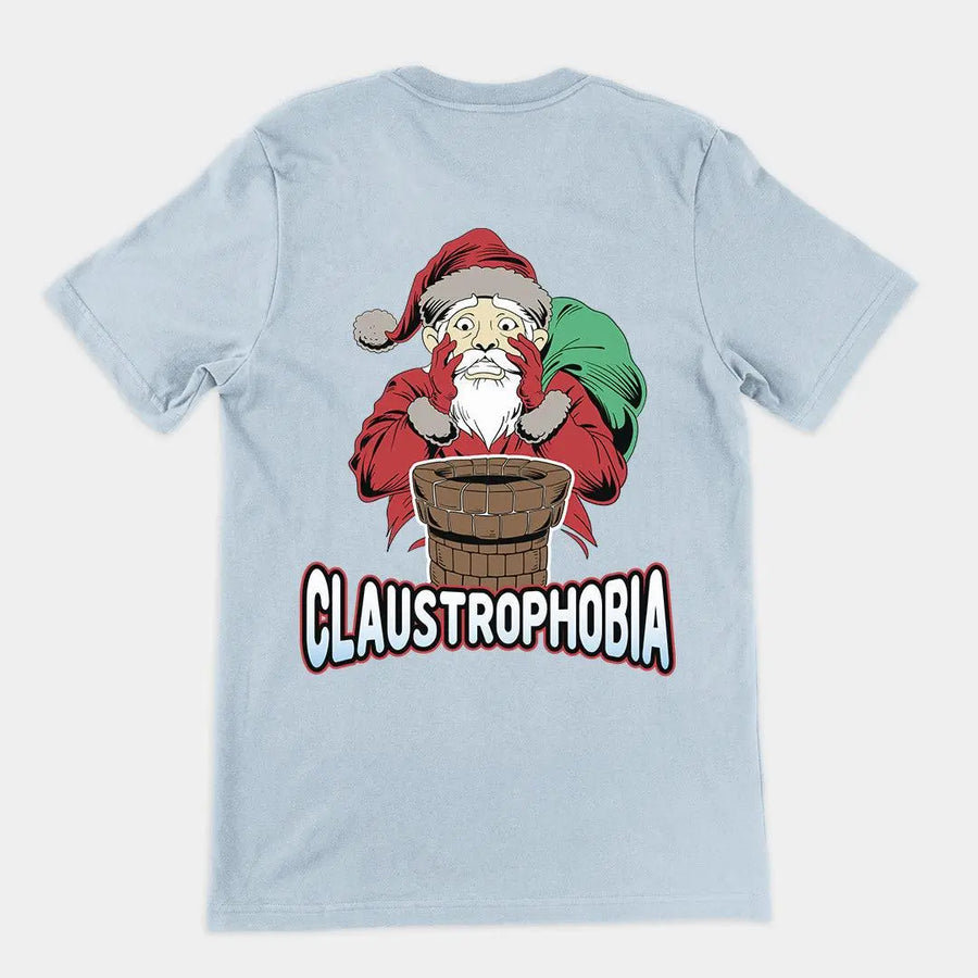Claustrophobia t-shirt (backprint) - Orbital Clothing