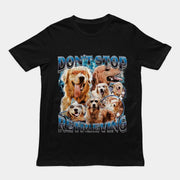 Hör nicht auf, das T-Shirt abzuholen