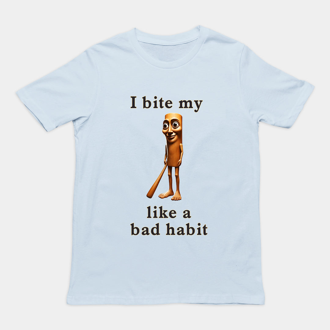 I bite my Tung like a bad habit T-Shirt Orbital Clothing