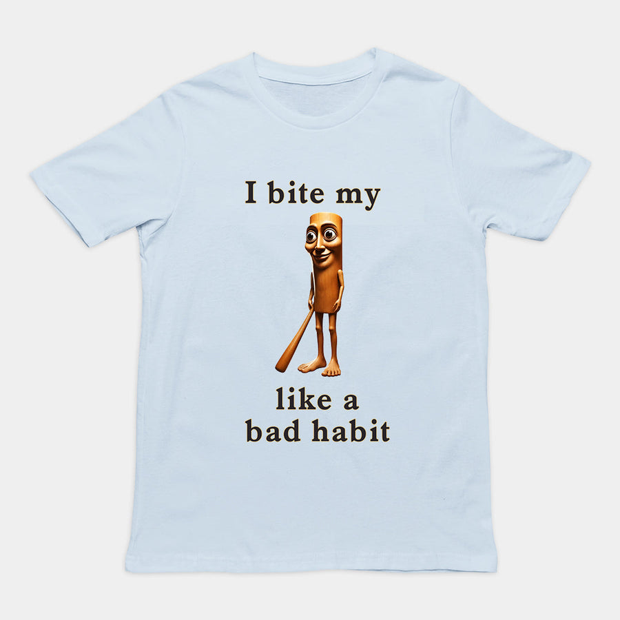 I bite my Tung like a bad habit T-Shirt Orbital Clothing