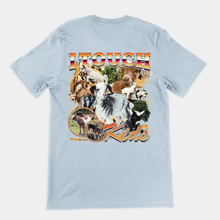 I Touch Kids t-shirt (backprint) - Orbital Clothing