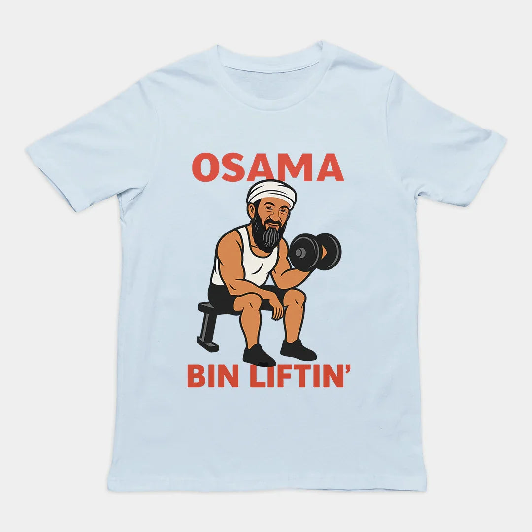 Osama Bin Liftin' T-Shirt - Orbital Clothing