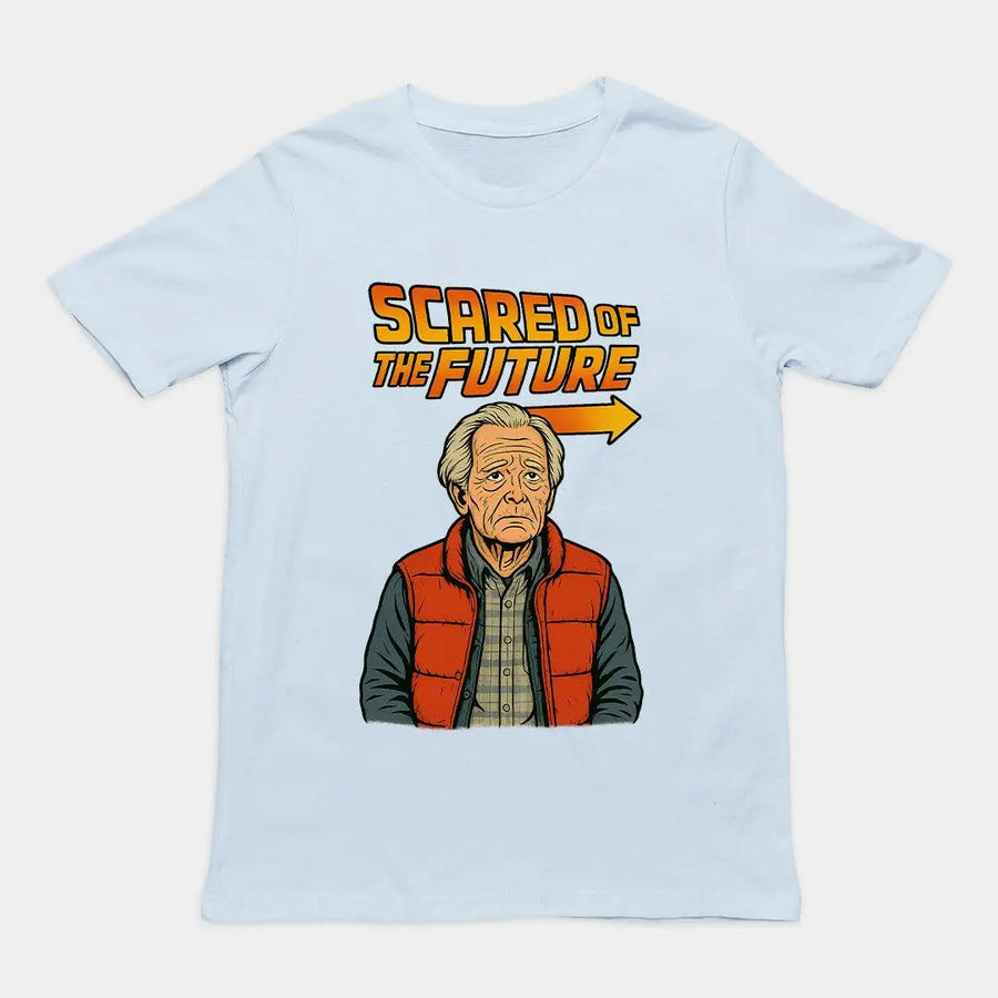 Scared of the Future T-Shirt - Orbital Clothing