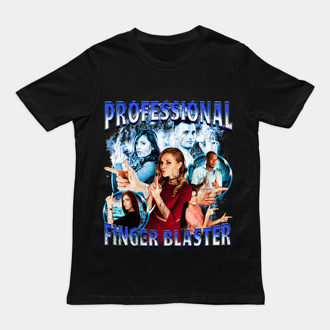 Professional Finger Blaster t-shirt