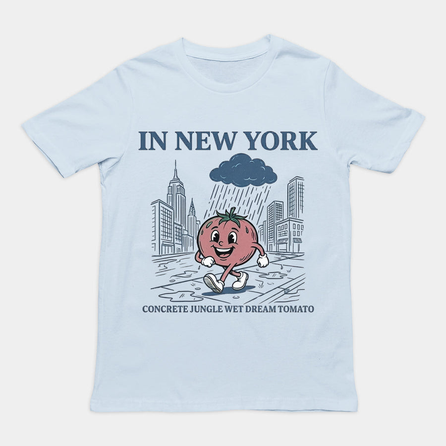 In New York Concrete Jungle Wet Dream Tomato T-Shirt Orbital Clothing