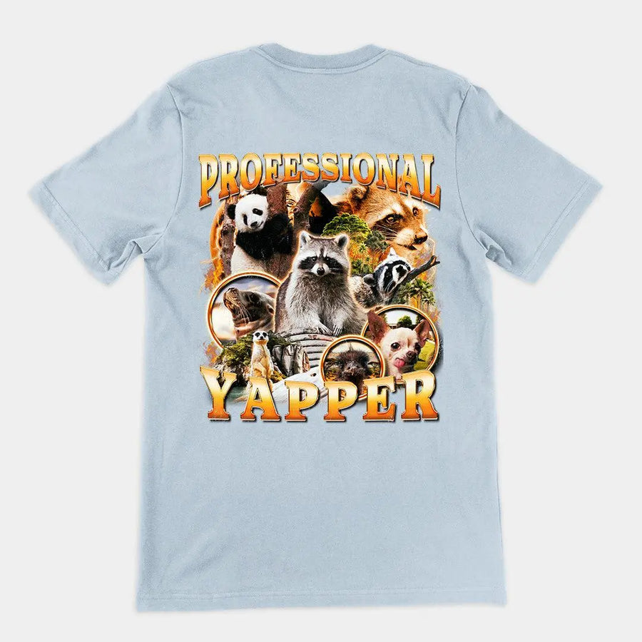 Professional Yapper t-shirt (backprint) - Orbital Clothing
